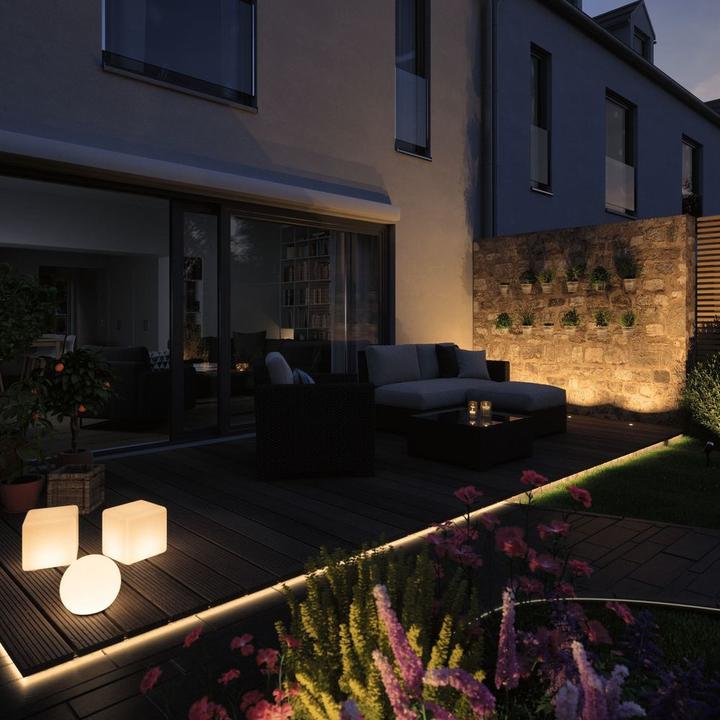 Produktbild Paulmann Outdoor Plug & Shine Bodeneinbauleuchte Zigbee Starterset (350 lm, IP67)