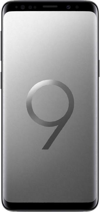 Samsung Galaxy S9 (256 GB, Titanium Gray, 5.80", Hybrid Dual SIM, 4G)