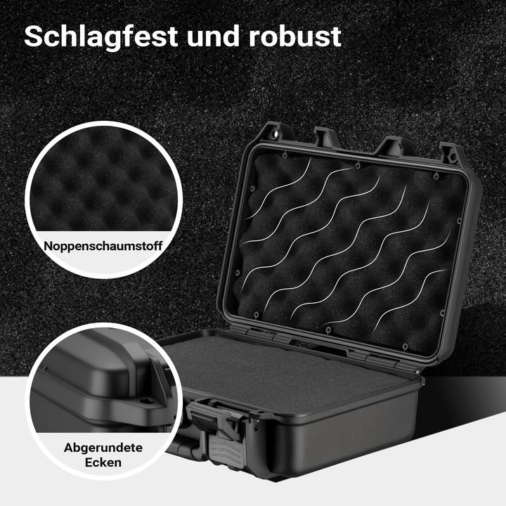 Produktbild Wiltec Universalkoffer 32x22,9x11,2cm wasserdicht Transportkoffer Schutzkoffer