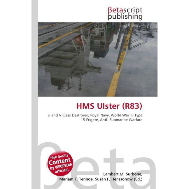 HMS Ulster (R83), Fachbücher