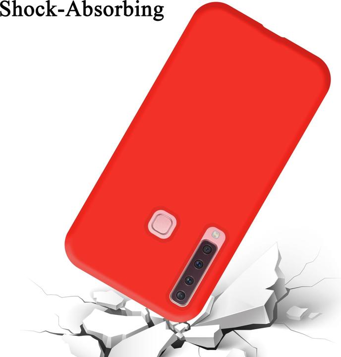 Actual product image Cadorabo TPU Liquid Silicone Case Cover for Samsung Galaxy A9 2018 (Samsung Galaxy A9 (2018))