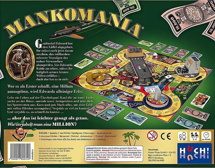 Produktbild Mankomania (Deutsch, 2 - 4 Spieler)