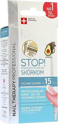 Produktbild Eveline Nail Therapy Soft And Healthy Cuticles Slide Into 12Ml Scorek Removal (12 ml)