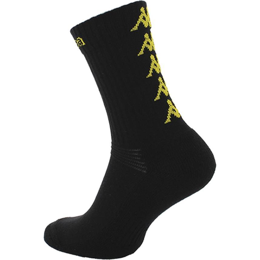 Kappa, Damen, Sportsocken, Eleno Pack Of 3 Socks (50, 52), Schwarz