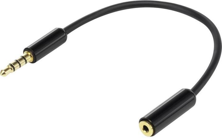 Image du produit SpeaKa Professional Prise jack 3,5 mm vers prise jack 2,5 mm (Adaptateur jack)