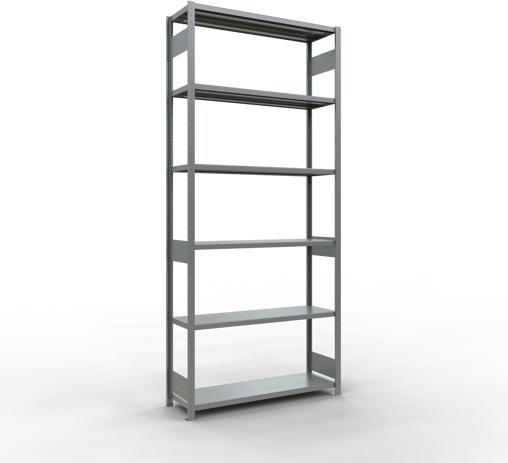 Actual product image Schulte Lagertechnik MULTIplus250 basic racking system with length ledgers