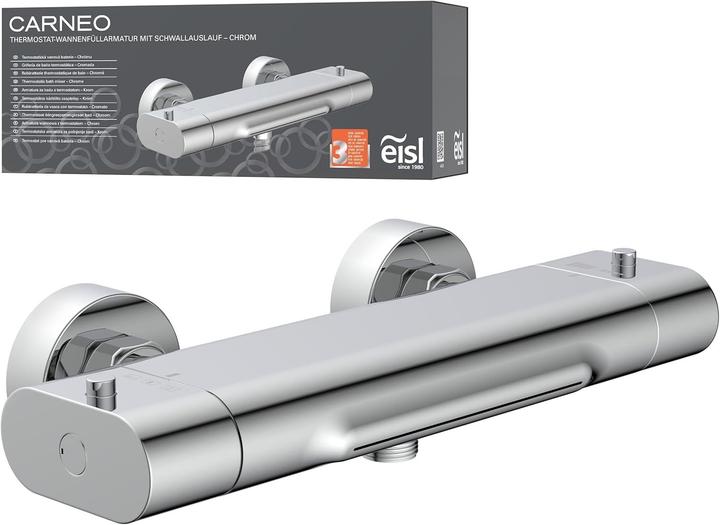 Produktbild Eisl Wannenarmatur Bad CARNEO Wannenfüllarmatur Chrom Schwallauslauf Wasserfall 1330090