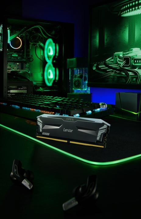 Image du produit Lexar Ares RGB (2 x 16GB, 6800 MHz, RAM DDR5, DIMM)