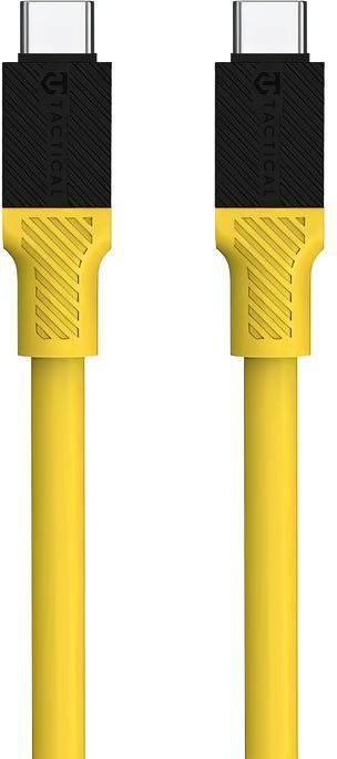 Produktbild Tactical Fat Man Cable USB-C/USB-C 1m Yellow (1 m, USB 2.0, 60 W)