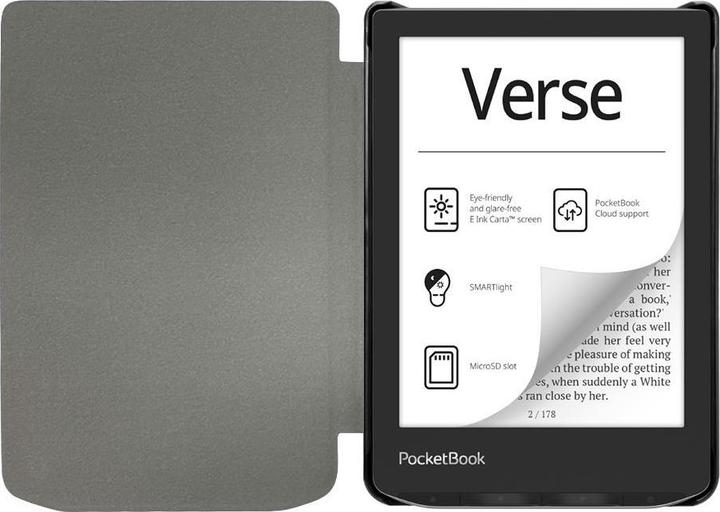 Actual product image Tech-Protect TechProtect SmartCase für PocketBook Verse / Pro / Lite – Schwarz (Verse)