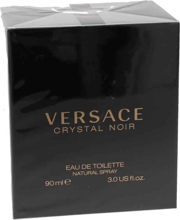 Actual product image Versace crystal noir (Eau de toilette, 90 ml)