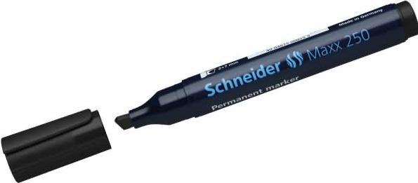 Produktbild Schneider Permanentmarker Maxx 250 Strichstärke: 2-7 mm Schreibfarbe: schwarz (1x)