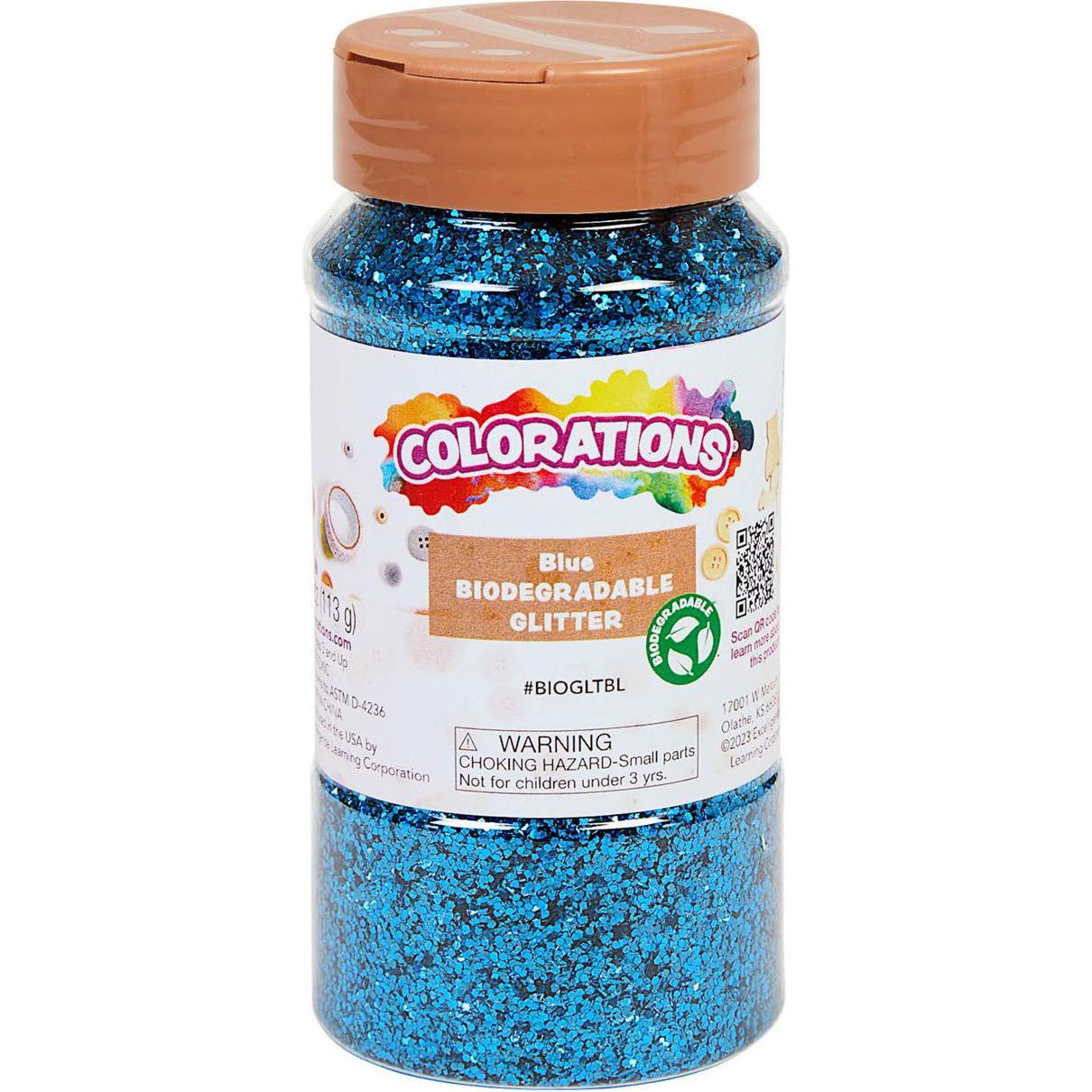 Thumbnail - Colorations Colorationen – Biologisch abbaubarer Glitzer – Blau, 113 g