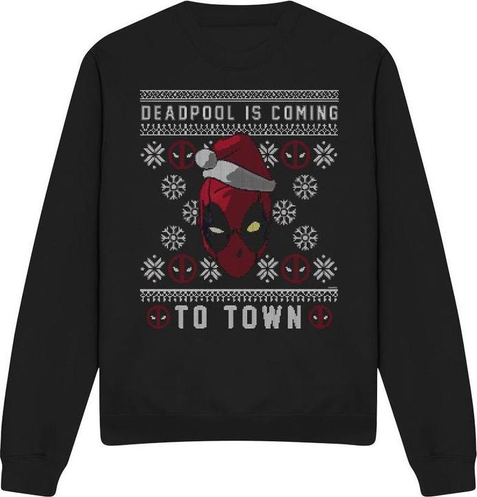 Produktbild Deadpool Coming To Town Sweatshirt (M)