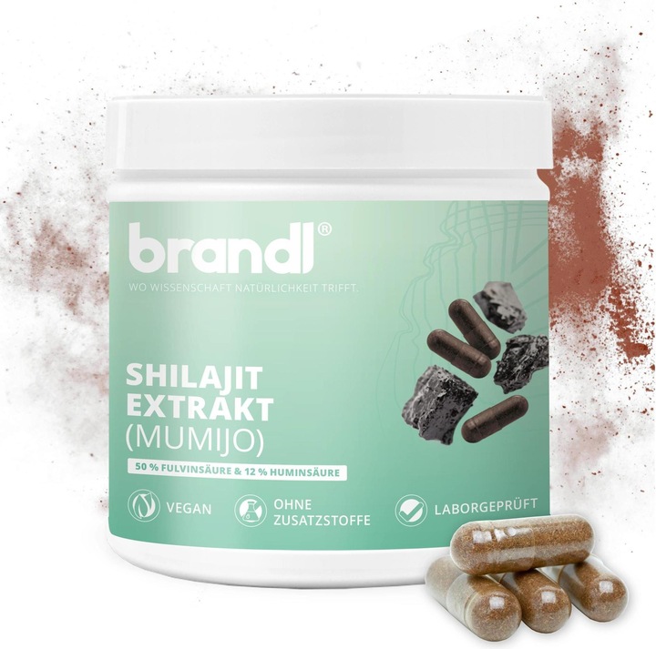 Produktbild Brandl Shilajit Extrakt (1 Stück, Kapseln, 80 g)