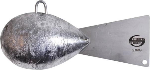 Image du produit Stucki Thun Plomb pour eaux profondes en forme de poisson