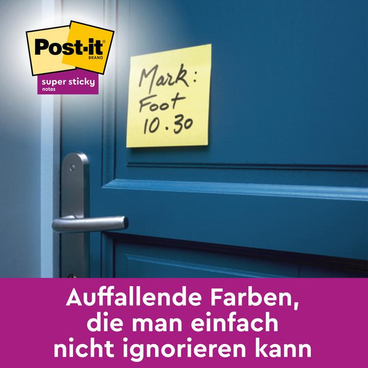 Immagine prodotto Post-it Super appiccicoso (76 x 76 mm)