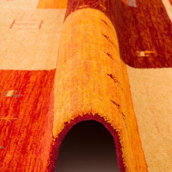 Image du produit Pergamon Natur Wolle Teppich Gabbeh Esta Läufer (90 x 160 cm)