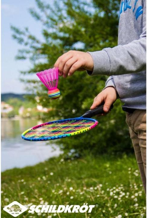 Produktbild MTS Federballset Schildkröt Junior 2 Schläger 2 Bälle