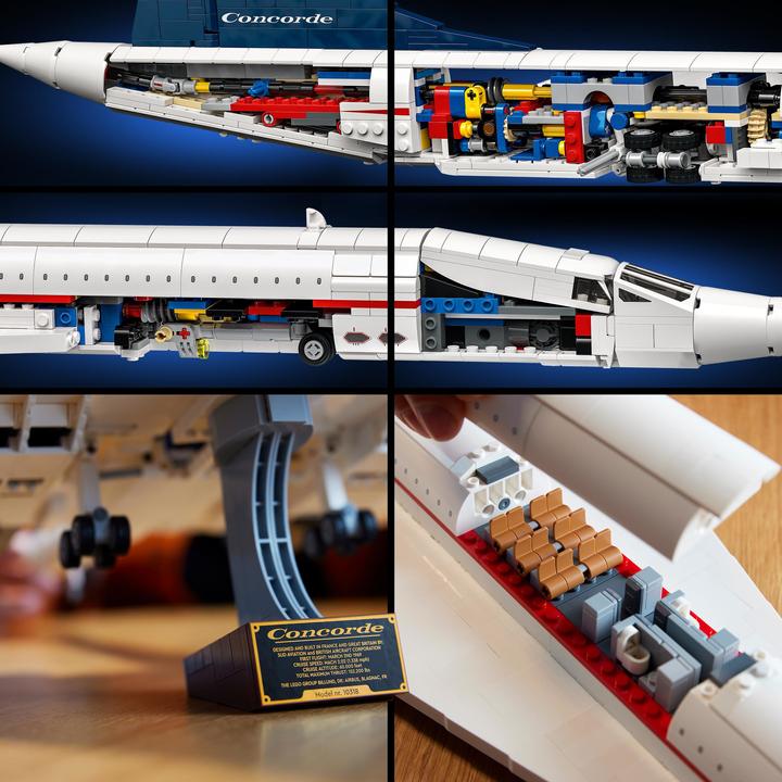 Produktbild LEGO Concorde (10318, LEGO Icons, LEGO Seltene Sets)