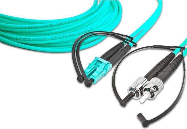 Actual product image Lightwin LWL Duplex Patch Cable (CAT6, 15 m)