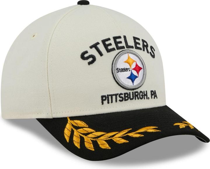 Produktbild New Era 9Forty M-Crown Cap 2025 Draft Pittsburgh Steelers (M)