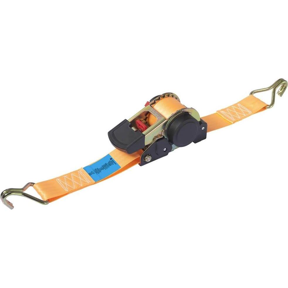 Toolcraft, Spanngurt + Ladungssicherung, TO-8689782 Selbstaufrollender Spanngurt Zugkraft LC Niederzurren (einz