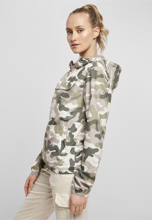 Actual product image Urban Classics Windbreaker Camo Pull Over (XS)