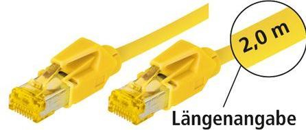 Image du produit Tecline 2m Cat.6A RJ-45 (S/FTP, CAT6a, 2 m)