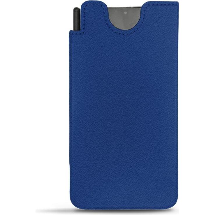 Noreve Lederschutzhülle (Samsung Galaxy S21 Ultra), Smartphone Hülle, Blau