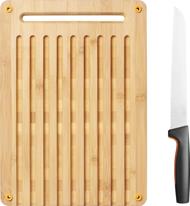 Fiskars Set di taglieri e coltelli da pane Functional Form
