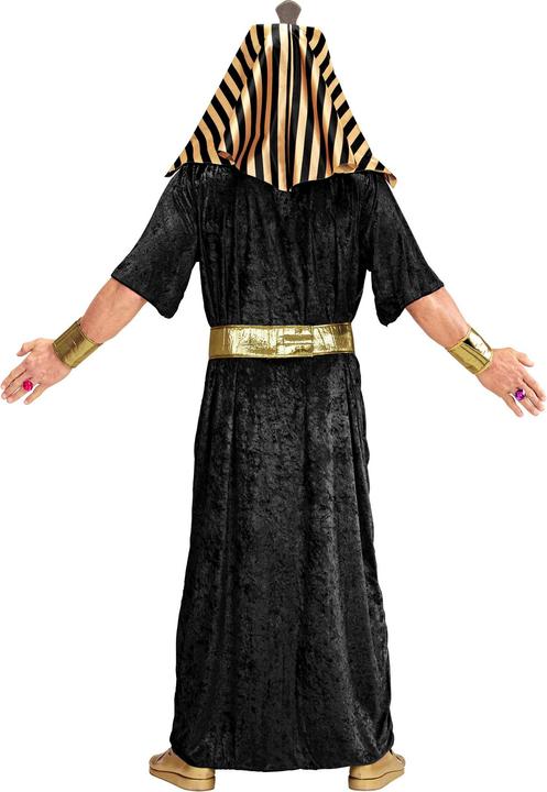 Produktbild Widmann Antikes Pharao Kostüm Tutanchamun mit Tunika, Kragen & Gürtel, Armbänder, Kopfbedeckung (XL)