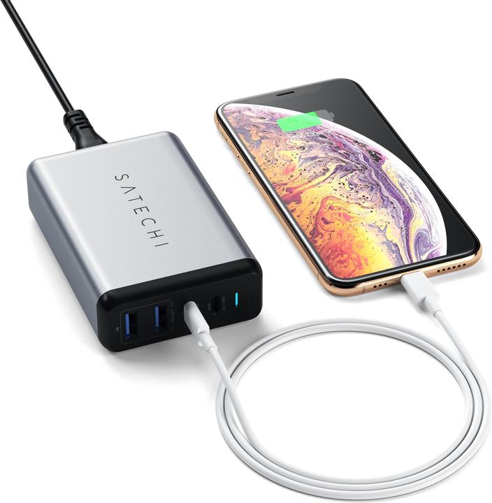 Actual product image Satechi travel charger (75 W)