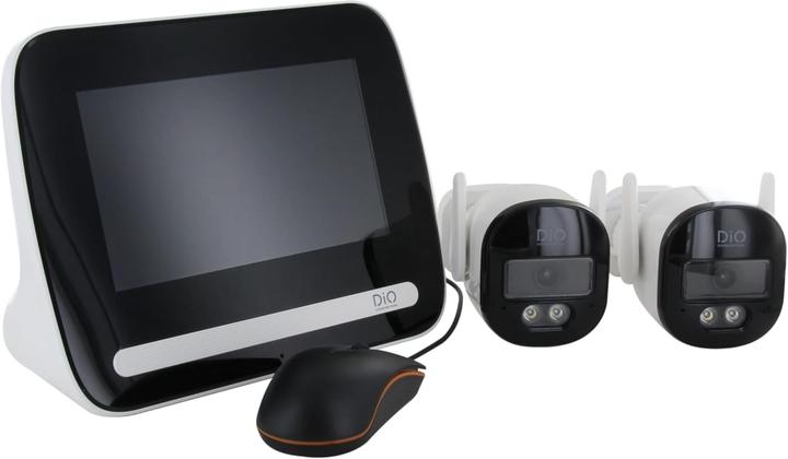 Chacon DiO LCDNVR Wireless 7 Combo Kit 2 cameras 3MP (1024 x 768 pixels)