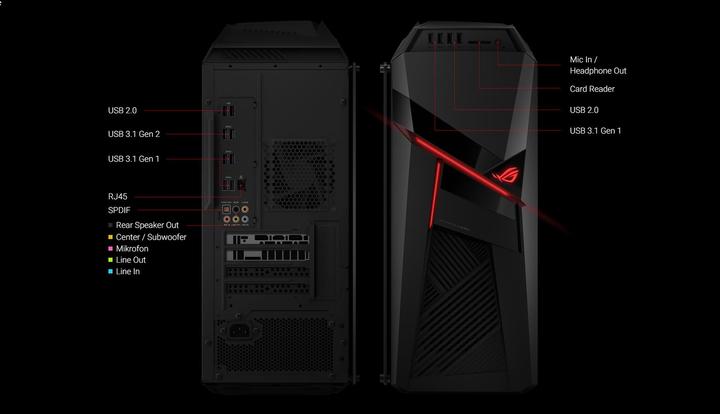 Produktbild ASUS ROG Strix GL12CX-CH006T (512 GB, 16 GB, Intel Core i7-9700K, GeForce RTX 2070)