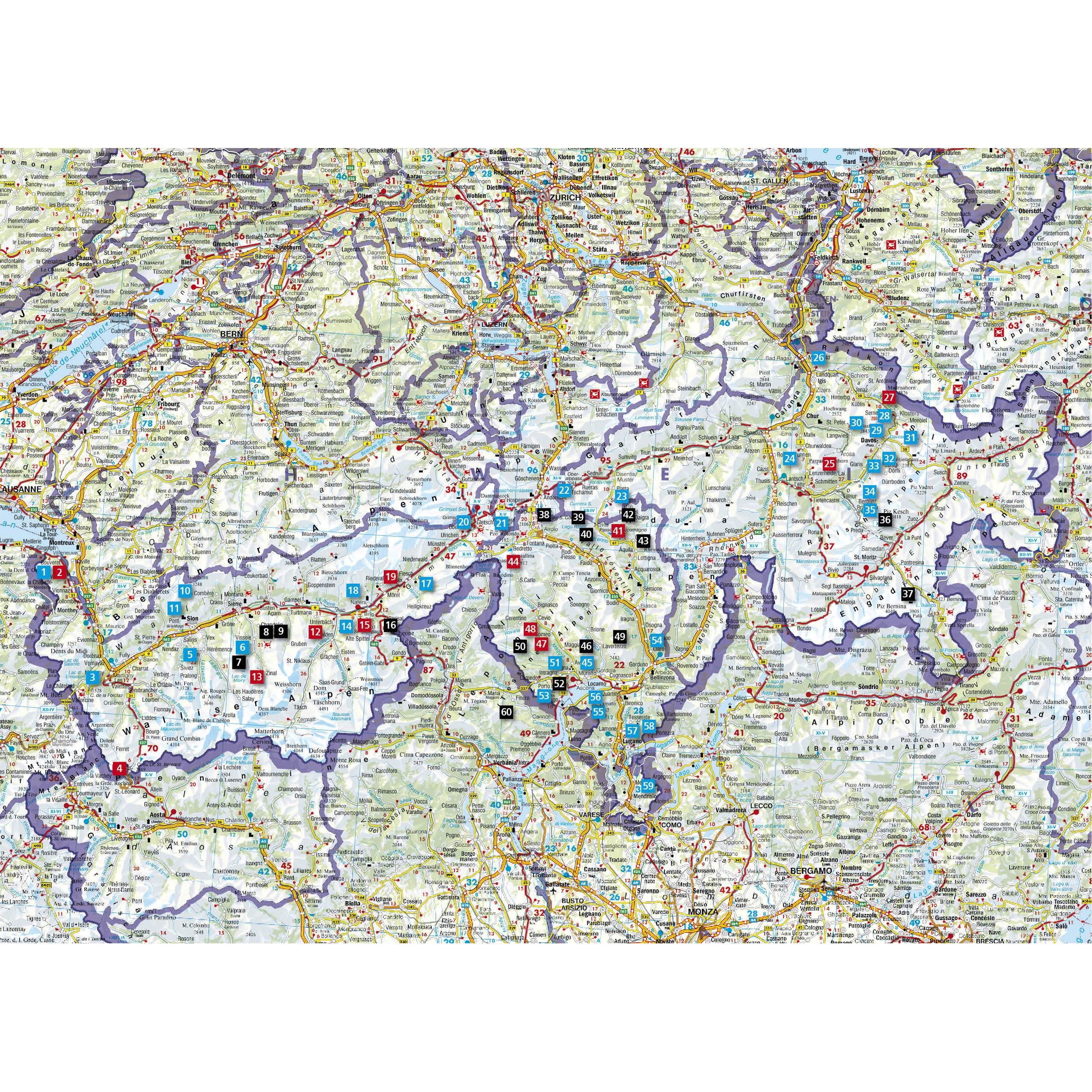 Thumbnail - Gratwandern Südschweiz, Ratgeber von Iris Kürschner, Bernd Jung