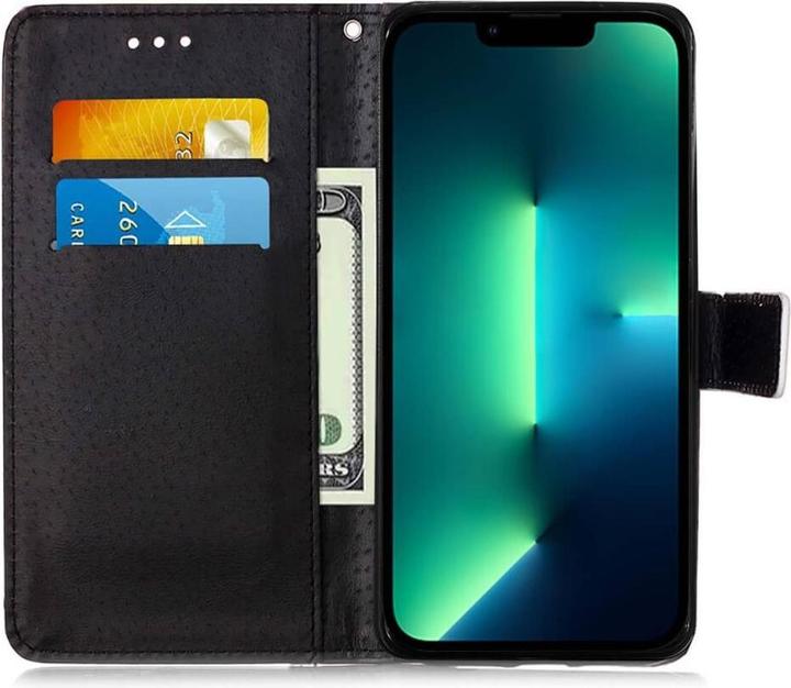 Actual product image Cover-Discount iPhone 15 Pro Max - Leather Case Cover Cat (Apple iPhone 15 Pro Max)