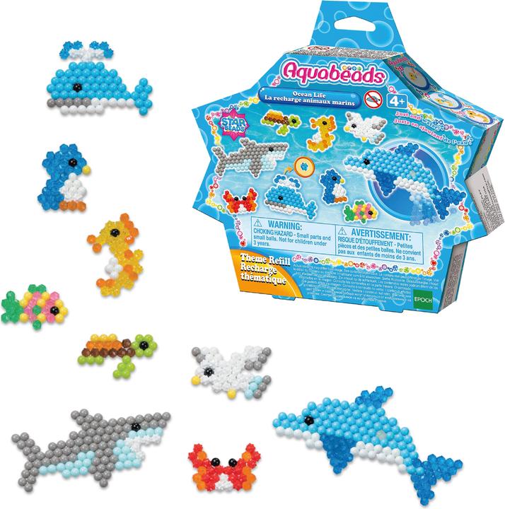 Image du produit Aquabeads La recharge animaux marins