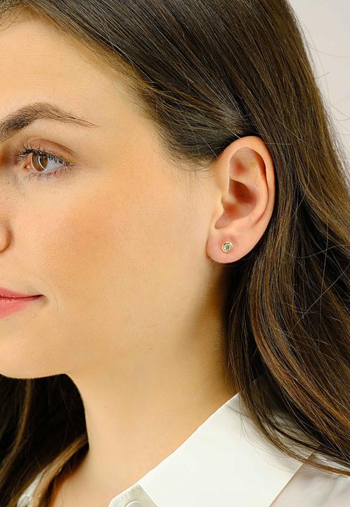 Image du produit Muau Boucles d'oreilles (750/18 K Or jaune)