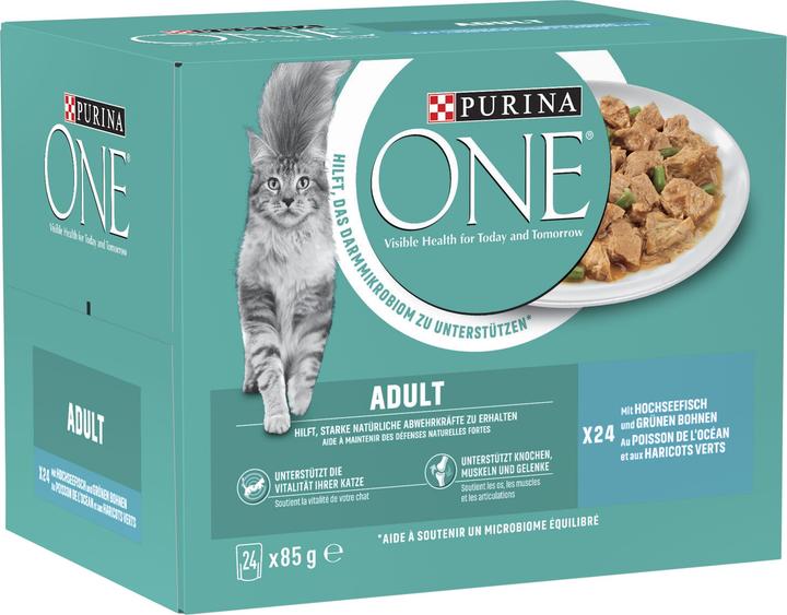 One in Sauce, Hochseefisch & grünen Bohnen (Adult, 24 Stk., 2040 g)