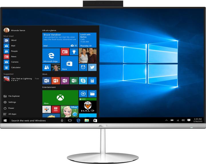 Produktbild ASUS Zen AiO 24 ZN242GDK-CA093T (Intel Core i7-8750H, 16 GB, 512 GB, GeForce GTX 1050)