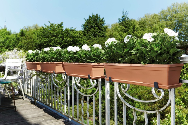 Actual product image Elho Green Basics Balcony Box Coasters
