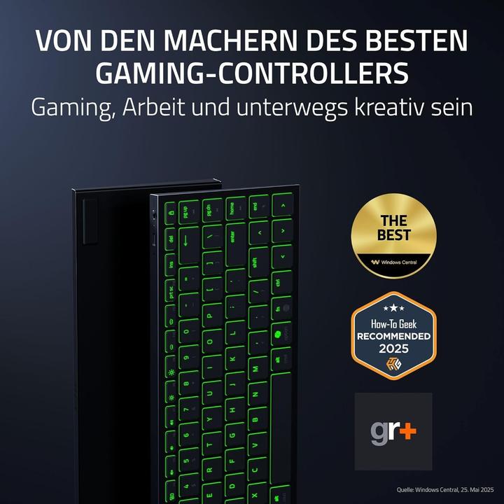 Produktbild Razer Joro Portable Keyboard (US, Kabellos)