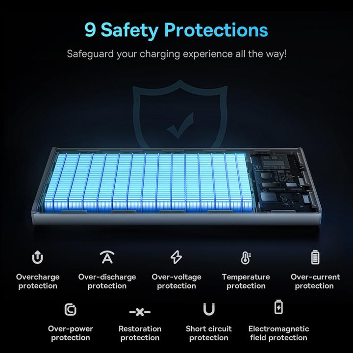 Actual product image Baseus Powerbank Star-Lord 10000mAh 22.5W (white) (10000 mAh, 22.50 W, 37 Wh)
