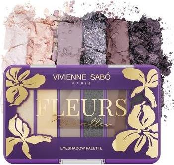 Produktbild Vivienne Sabó Vivienne Sabo Lidschattenpalette Fleurs Naturelles 03 Iris (03 Iris)