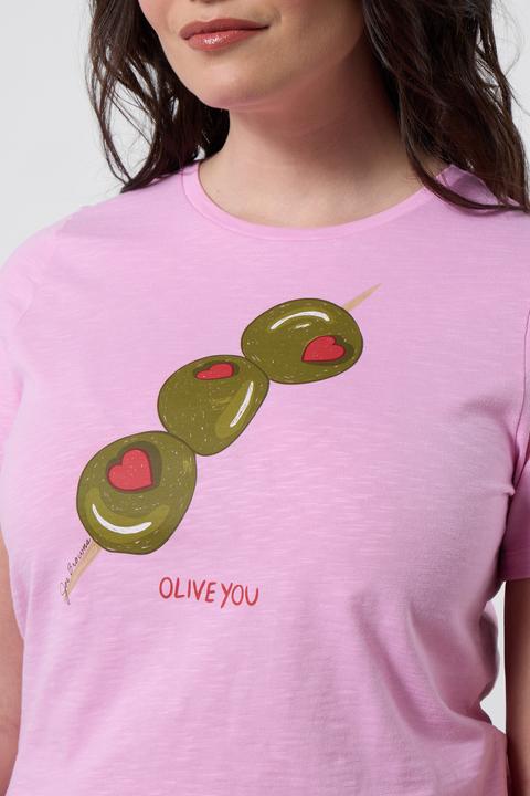 Produktbild Joe Browns Graphic Jersey Tee with Olive Print (50)