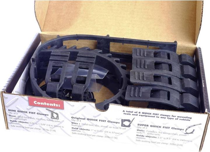 Productafbeelding QuickFist Quick Fist Voertuig Gereedschaphouder Set Gedeeltelijk