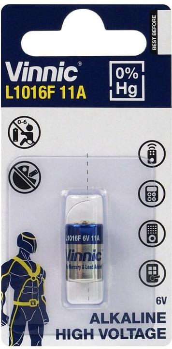 Actual product image Vinnic Battery for car remote control 11A / MN11 / L1016F (1 pcs., 11A, 44 mAh)