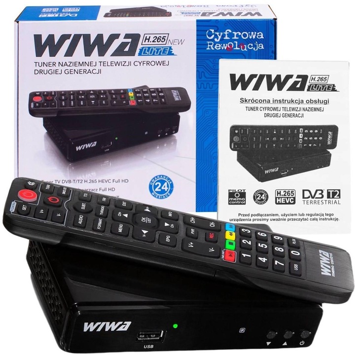 Produktbild Wiwa TUNER DVB-T/T2 H.265 LITE (DVB-T, DVB-T2)