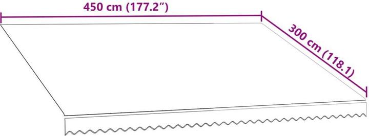 Produktbild vidaXL Markise
